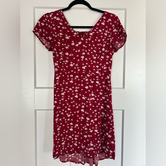 Old Navy Red Printed Sundress - Picture 1 of 3